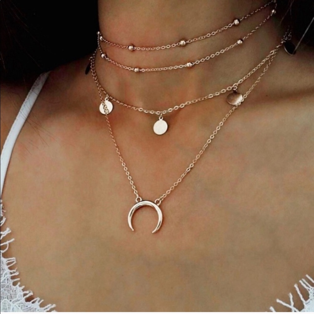 Boho Horn Necklace